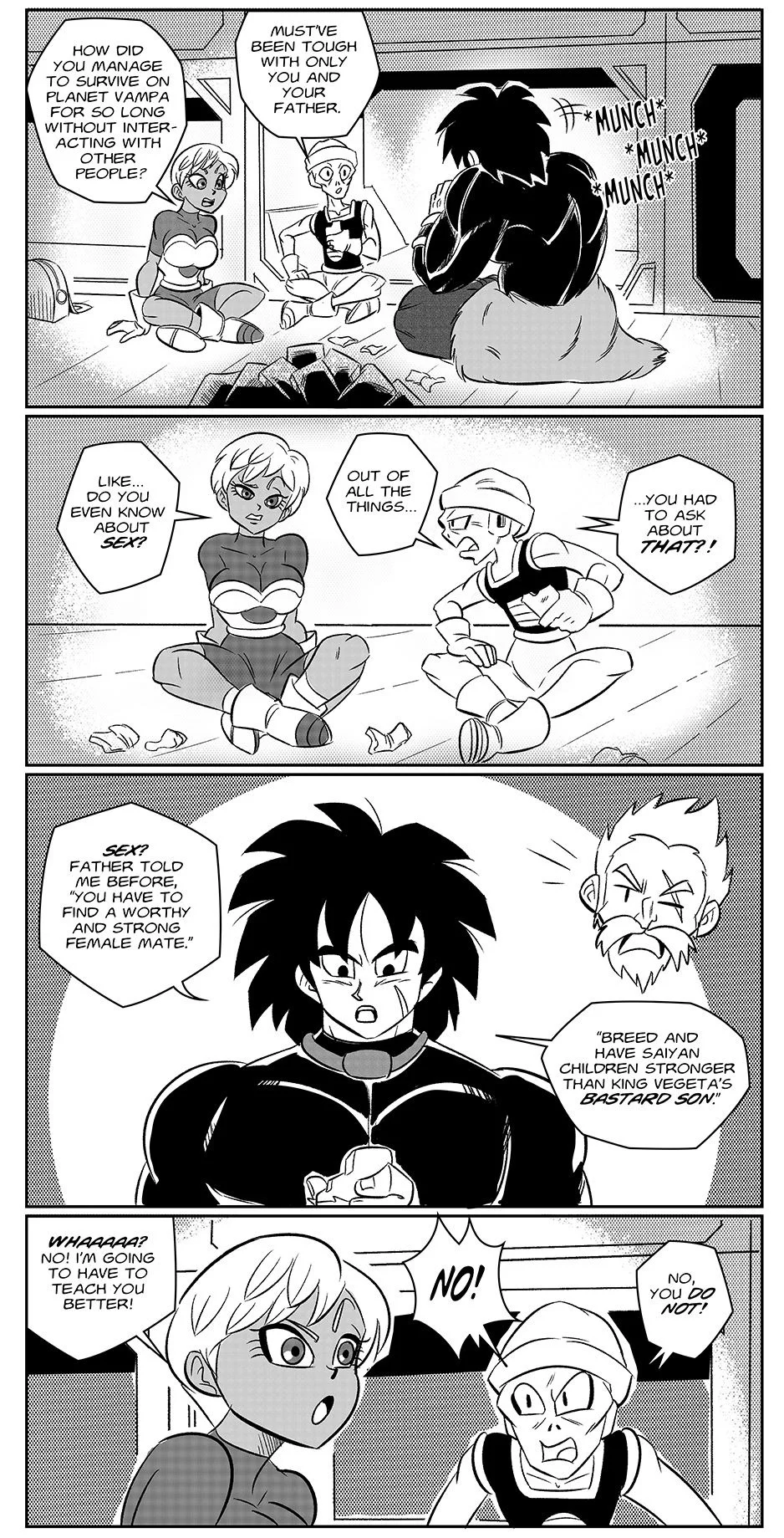 Portada del cómic Broly x Cheelai - Thank You! con los personajes principales. - Página 26