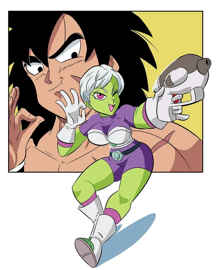 Portada del cómic Broly x Cheelai - Thank You! con los personajes principales. - Página 24
