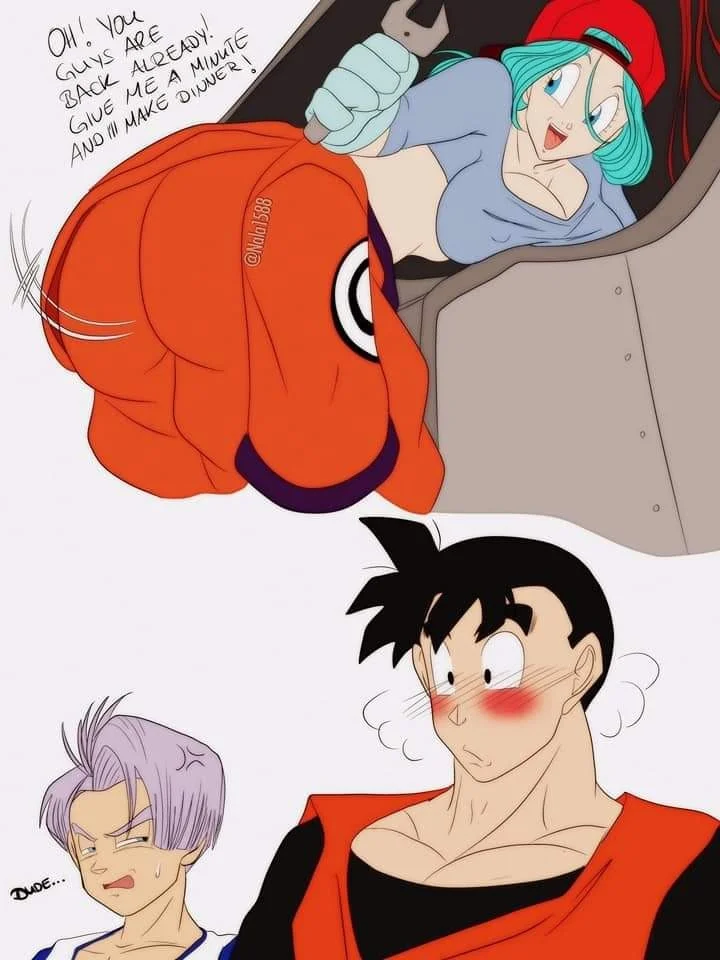 Portada del cómic Desire Gohan x Bulma de Nala1588. - Página 19