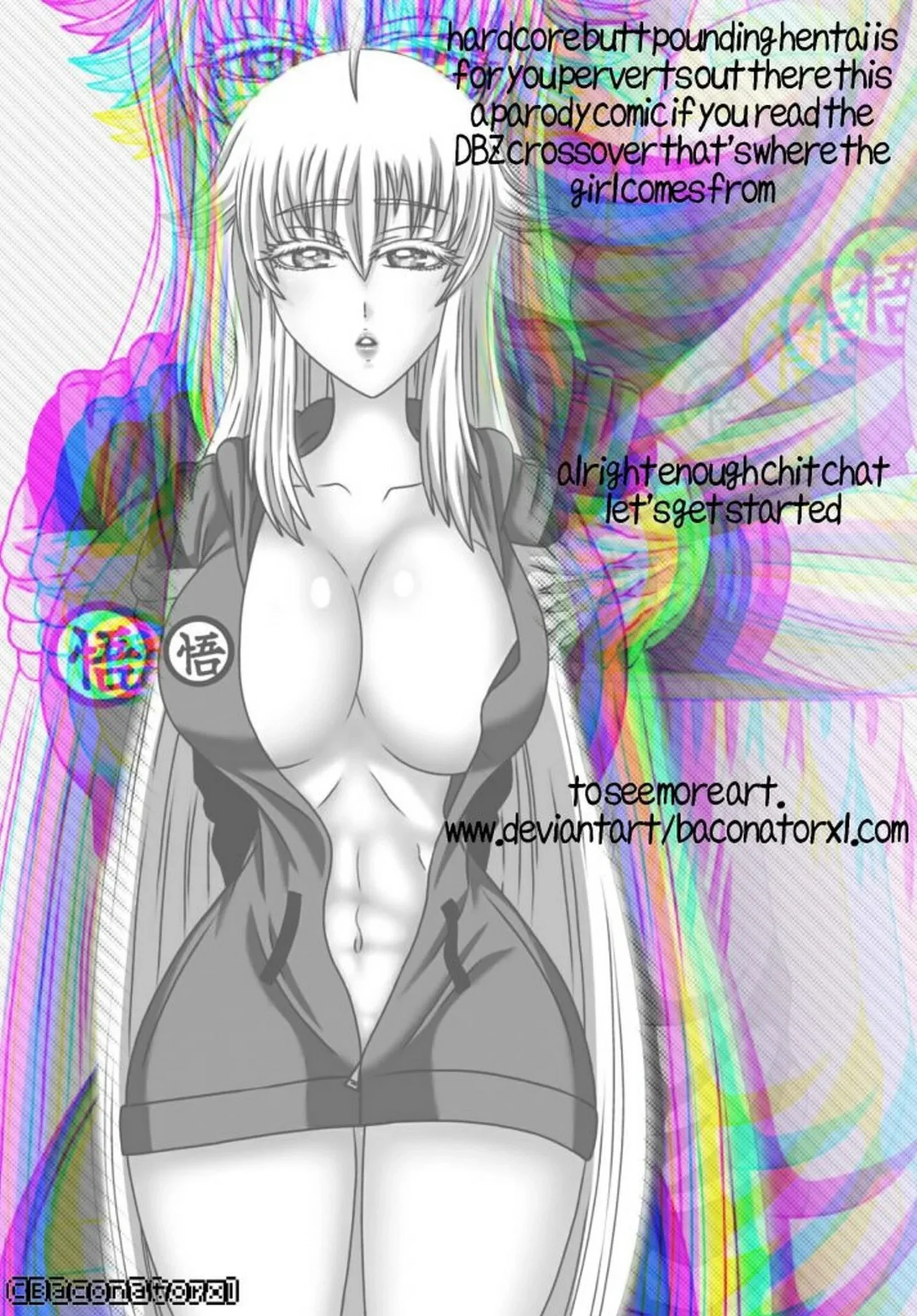 Portada del cómic Dragon Ball Z XHX - IZUMI, con su título y diseño gráfico característico.