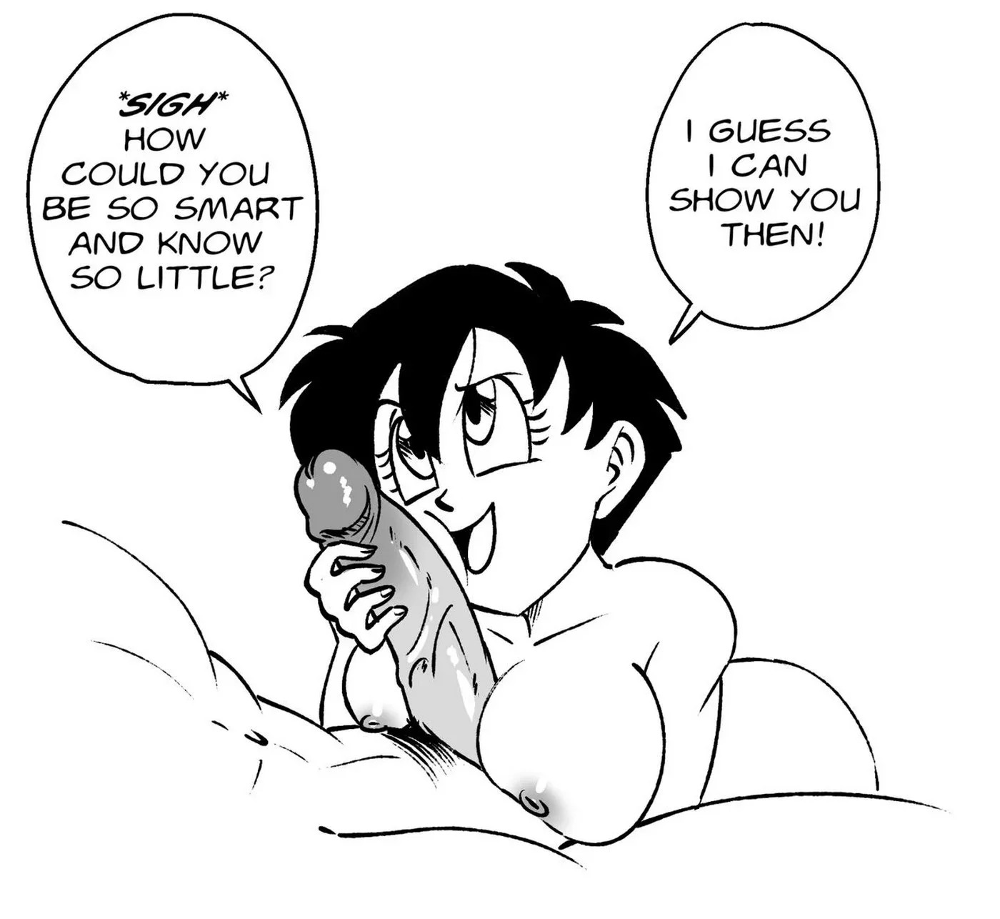 Portada del cómic Gohan learns something new - FunsexyDB. - Página 4
