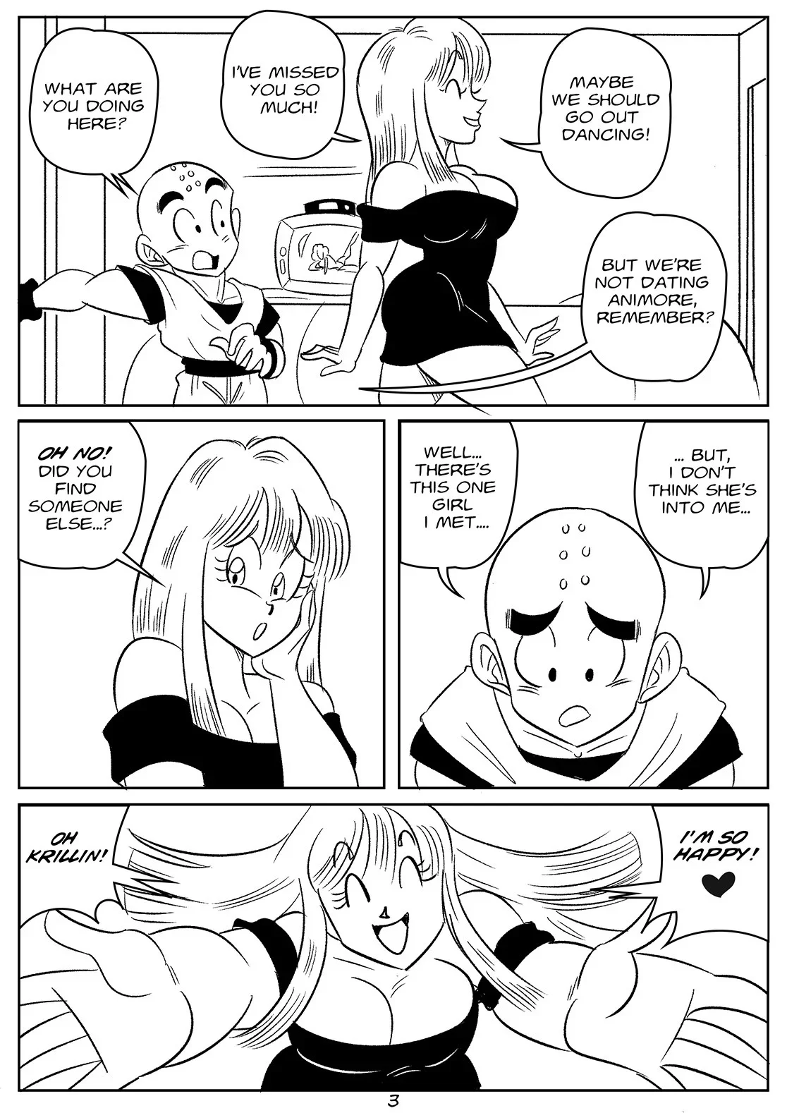 Portada del cómic Surprise Visit de FunsexyDB, sin personajes ni etiquetas definidas. - Página 3