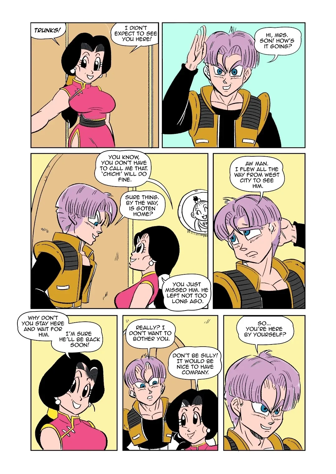 Portada del cómic The Switch Up - FunSexyDb, con ilustración a color de estilo adulto. - Página 24