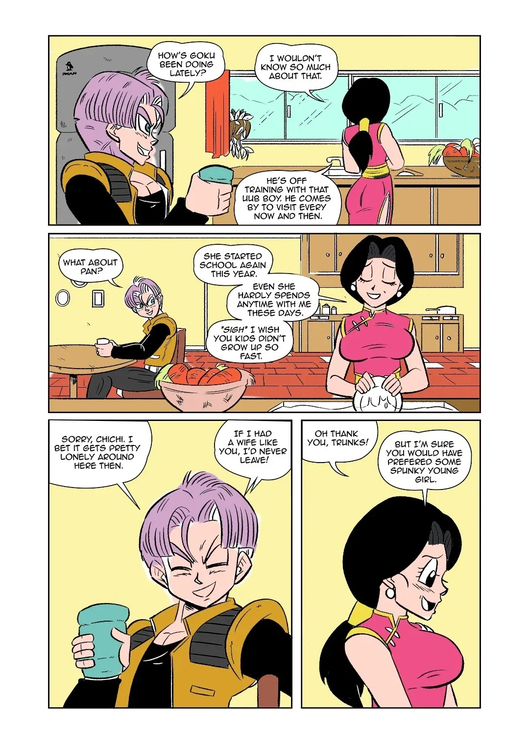 Portada del cómic The Switch Up - FunSexyDb, con ilustración a color de estilo adulto. - Página 22