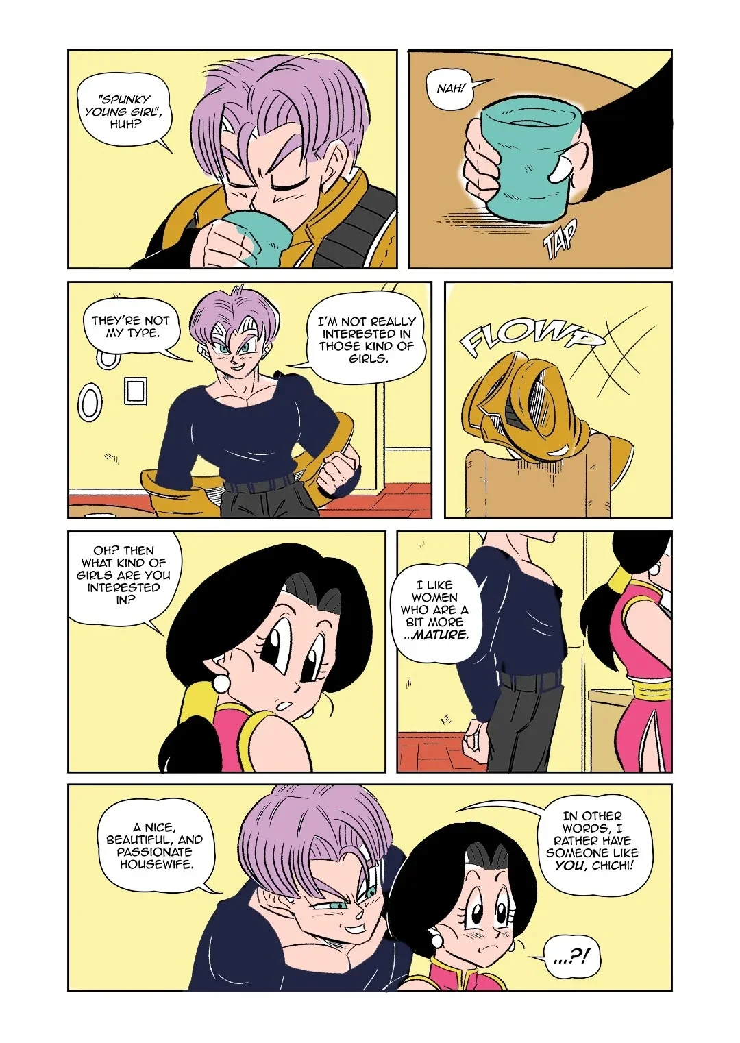 Portada del cómic The Switch Up - FunSexyDb, con ilustración a color de estilo adulto. - Página 21