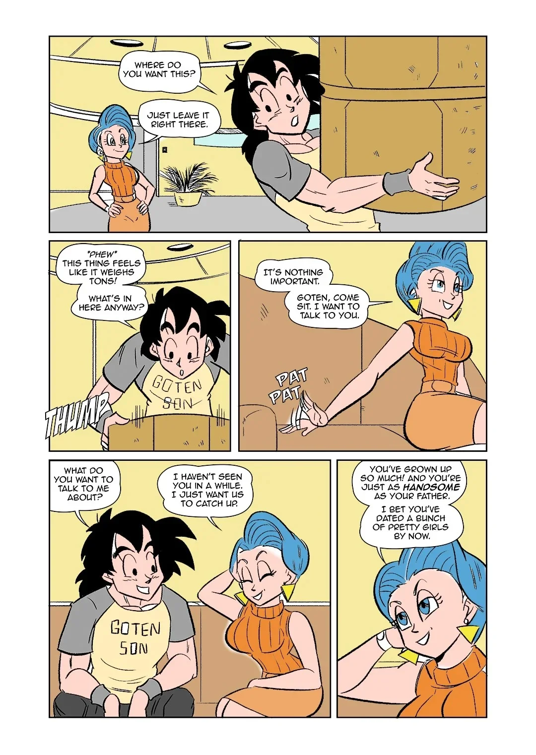 Portada del cómic The Switch Up - FunSexyDb, con ilustración a color de estilo adulto. - Página 20