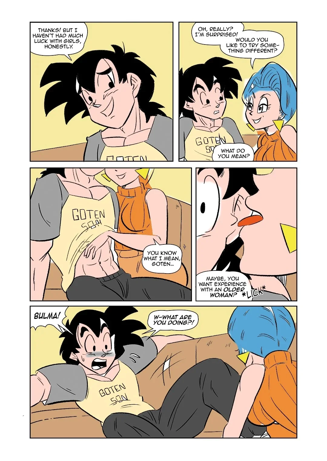 Portada del cómic The Switch Up - FunSexyDb, con ilustración a color de estilo adulto. - Página 19
