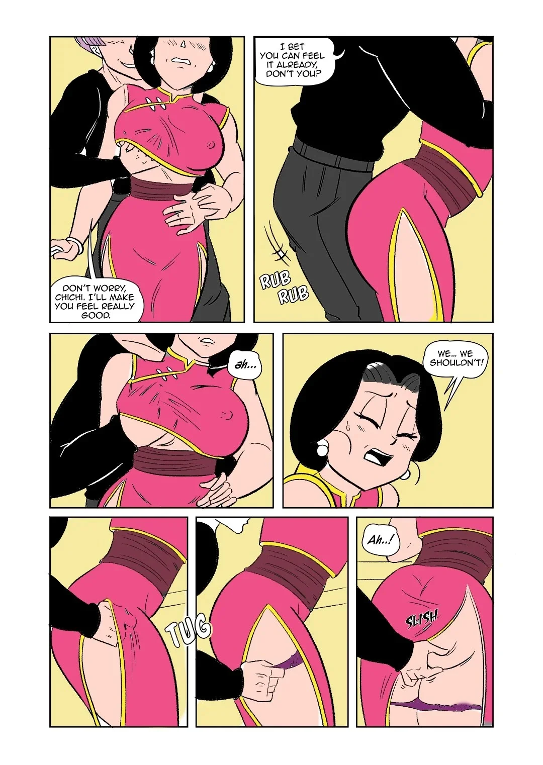 Portada del cómic The Switch Up - FunSexyDb, con ilustración a color de estilo adulto. - Página 17
