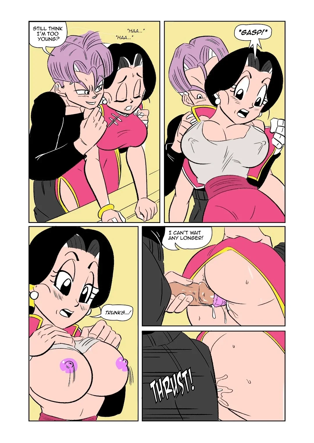 Portada del cómic The Switch Up - FunSexyDb, con ilustración a color de estilo adulto. - Página 10