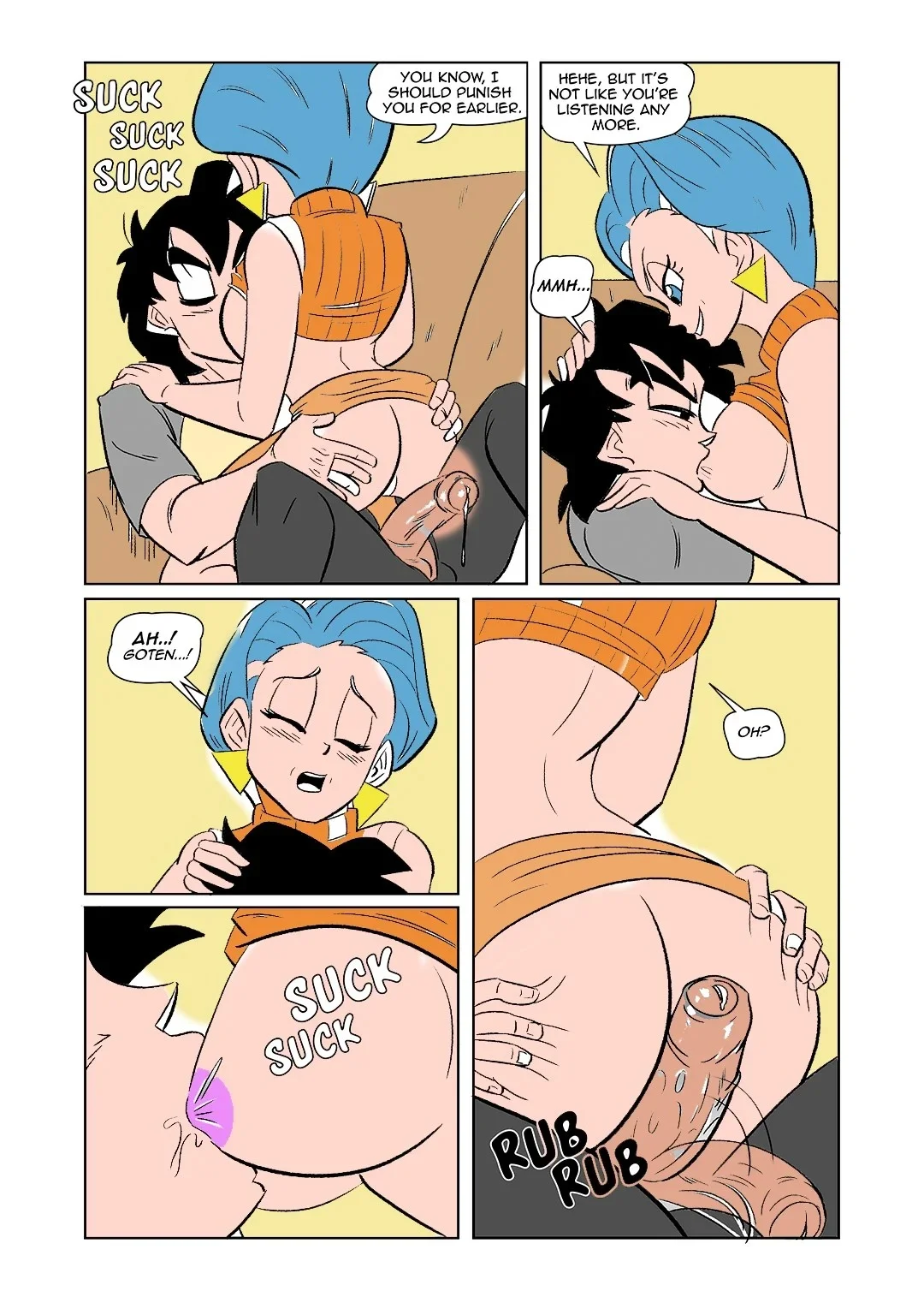 Portada del cómic The Switch Up - FunSexyDb, con ilustración a color de estilo adulto. - Página 7
