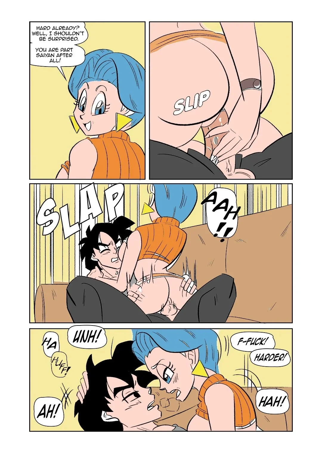 Portada del cómic The Switch Up - FunSexyDb, con ilustración a color de estilo adulto. - Página 6