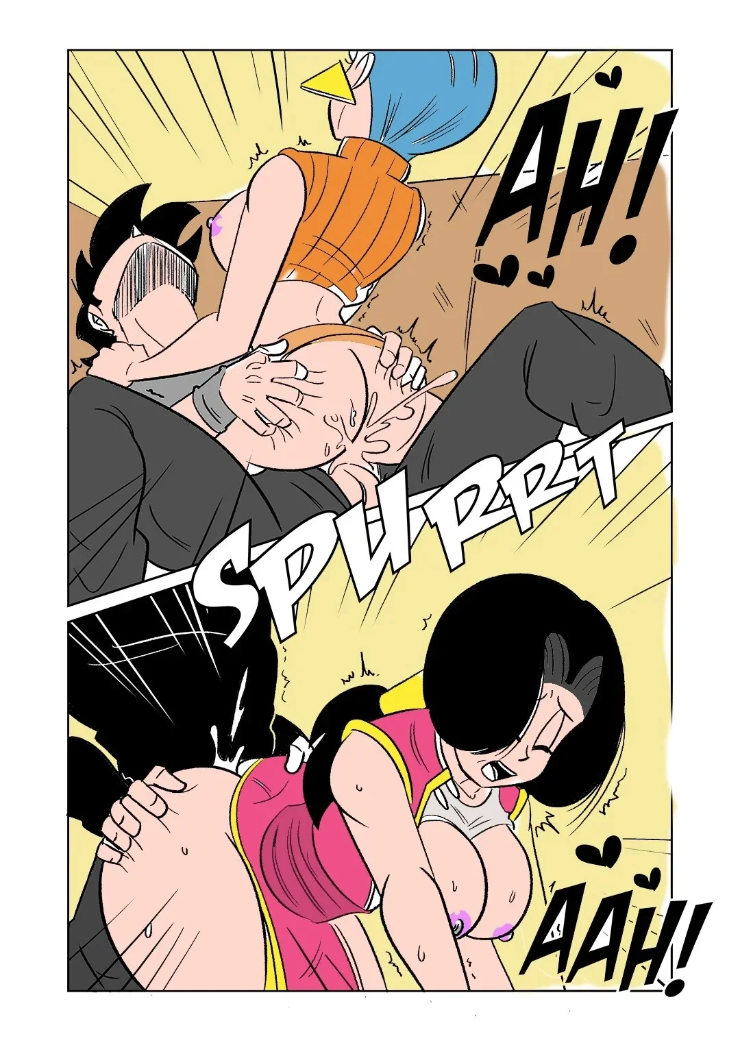Portada del cómic The Switch Up - FunSexyDb, con ilustración a color de estilo adulto. - Página 4
