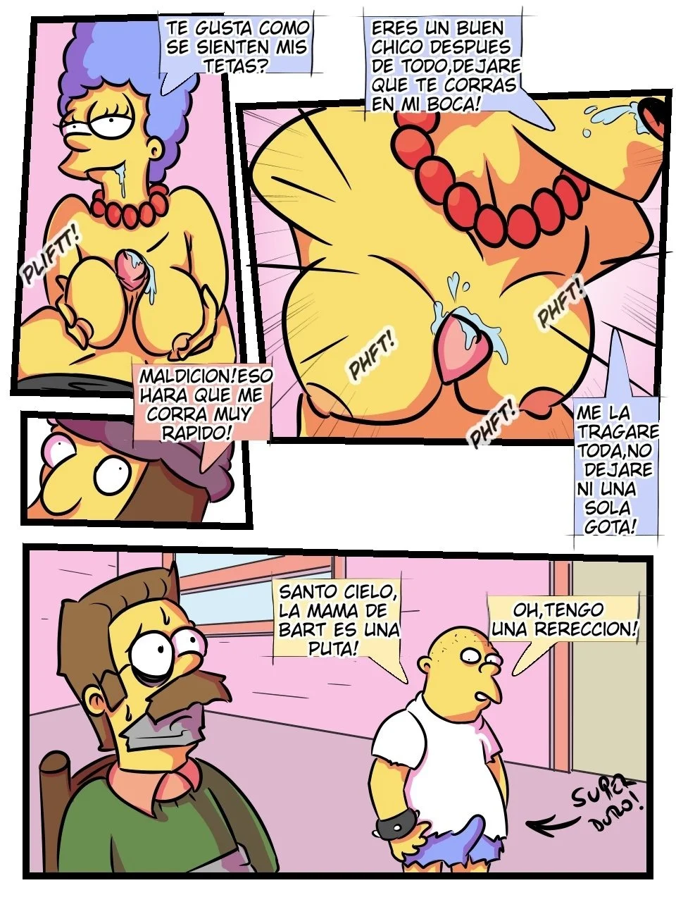 Portada del cómic Carne de Marge 2, ilustración de LevFreakArtist. - Página 11