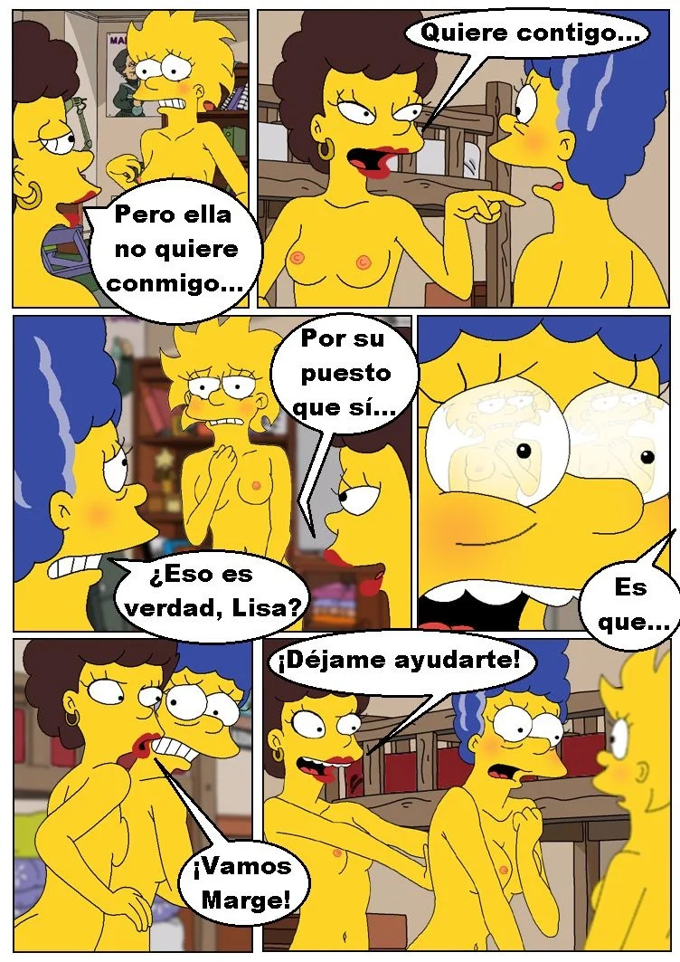 Portada del cómic XXX Lisa en la Universidad, con la protagonista en un entorno académico. - Página 11