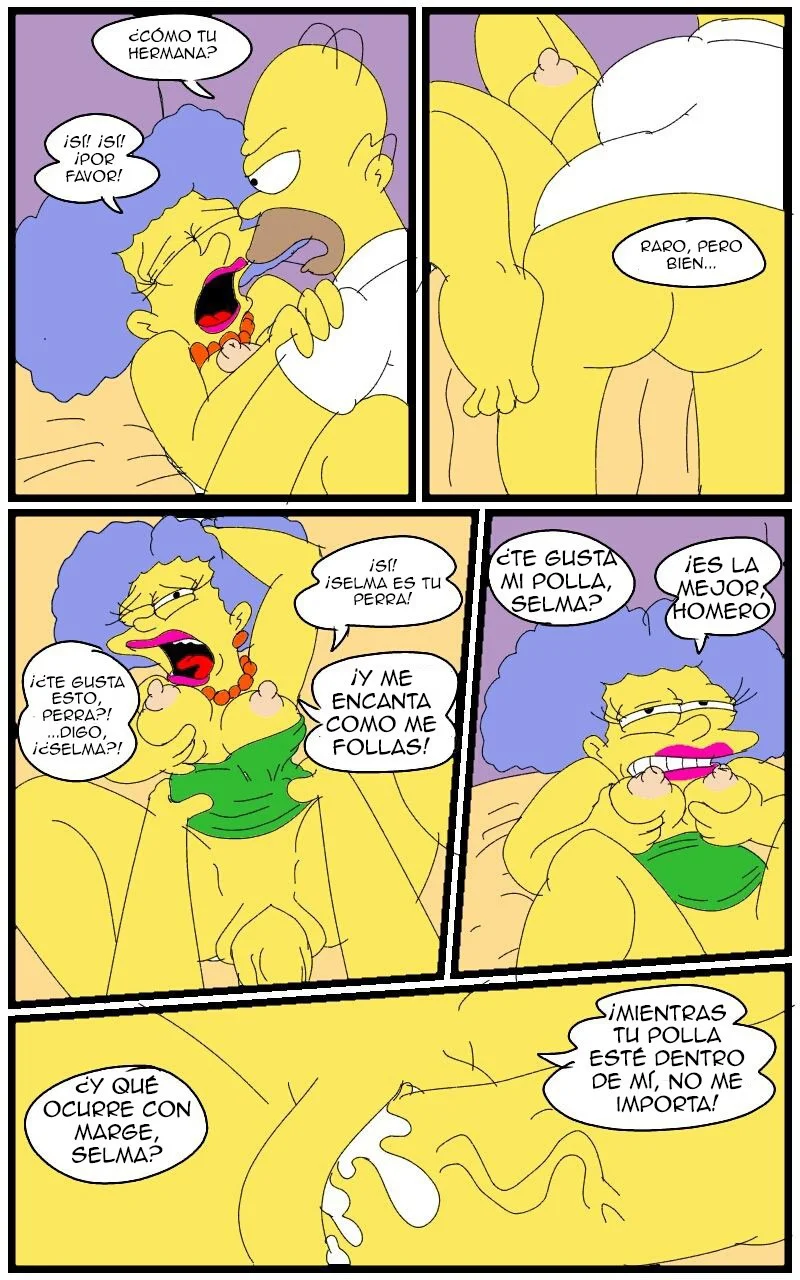 Portada del cómic Selma’s Struggle – The Simpsons, con ilustración principal de la serie. - Página 5