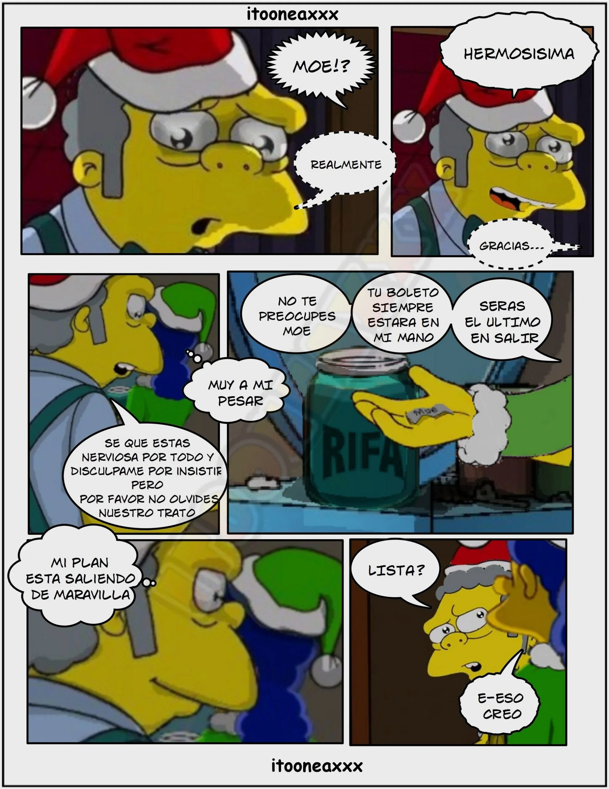 Portada del cómic Sexy Navidad 2 – Itooneaxxx, con temática navideña y contenido erótico. - Página 67