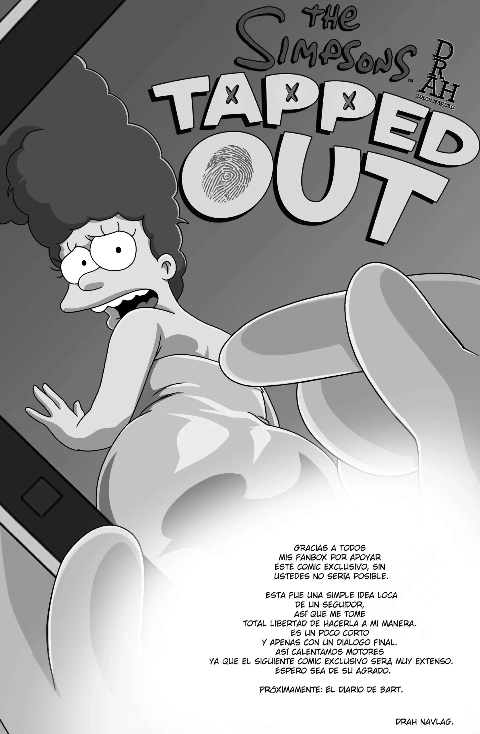 Portada del cómic The Simpsons Tapped Out – Drah Navlag. - Página 2