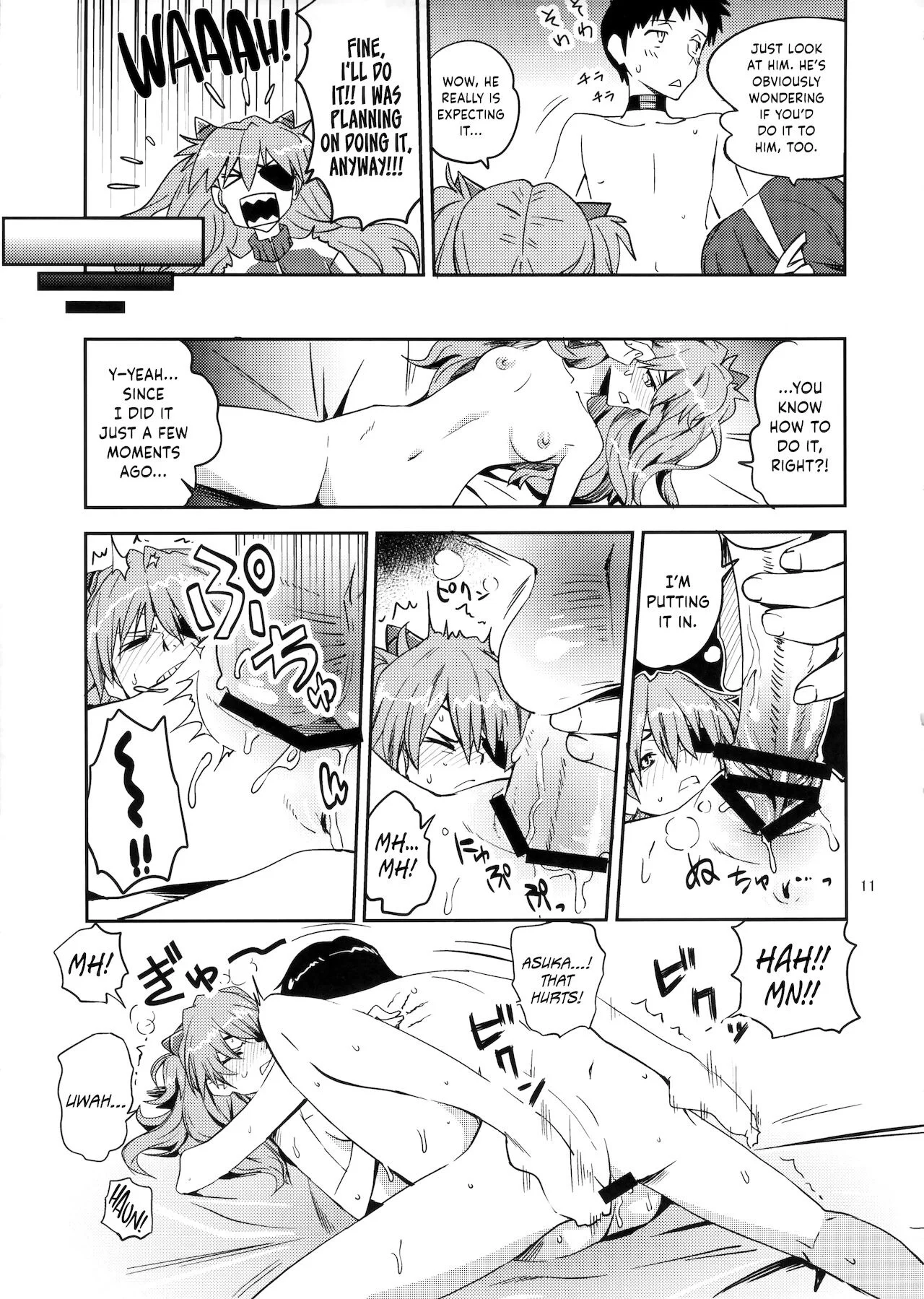 Portada del cómic Anata no Shiranai Seka, edición basada en Neon Genesis Evangelion. - Página 14