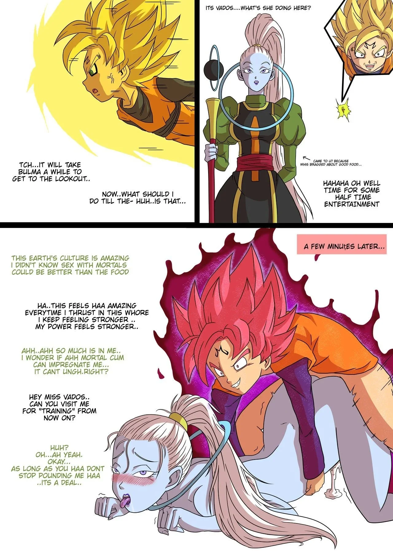 Portada del cómic Majin Goten, ilustración principal de la obra. - Página 5