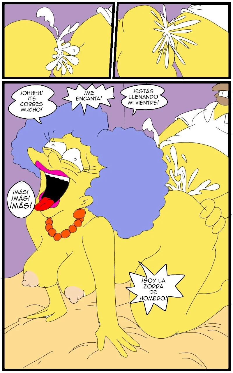 Portada del cómic Selma’s Struggle – The Simpsons, con ilustración principal de la serie. - Página 3