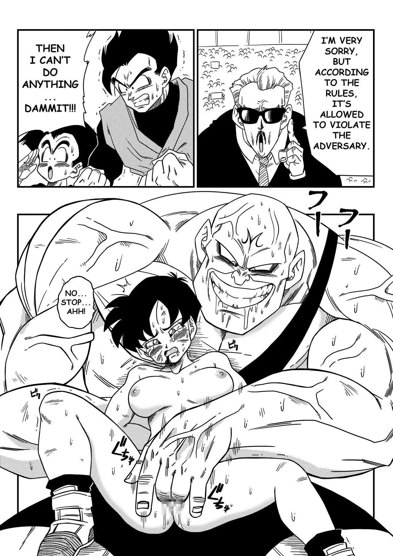 Portada del cómic Videl VS Spopovich, mostrando a los personajes en un enfrentamiento. - Página 14