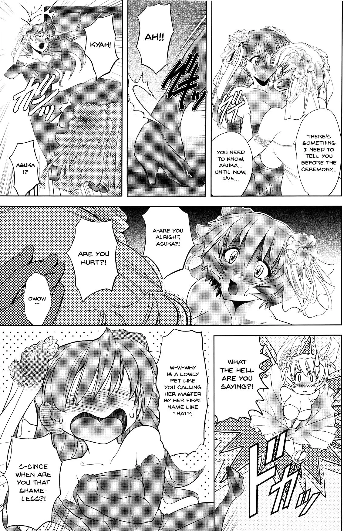 Portada del cómic MASTER Fly To THe Honey Moon, edición basada en Evangelion. - Página 19