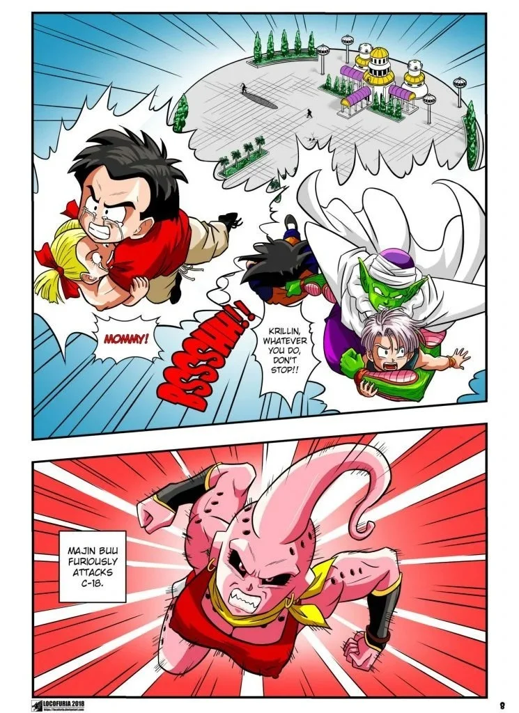 Portada del cómic Buu's Bodies 3, con ilustración de personajes y escena sugerente. - Página 19