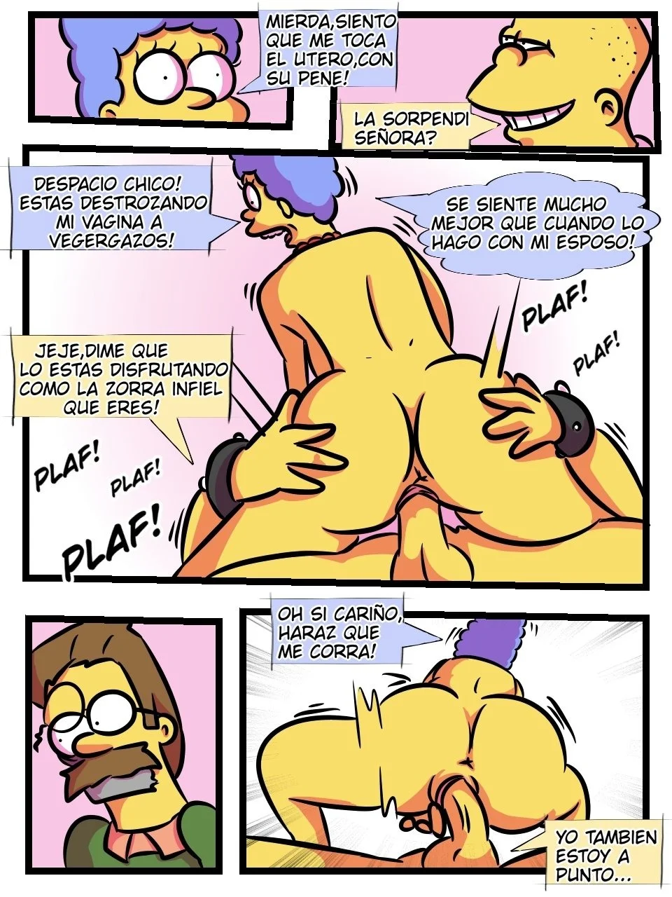 Portada del cómic Carne de Marge 2, ilustración de LevFreakArtist. - Página 5