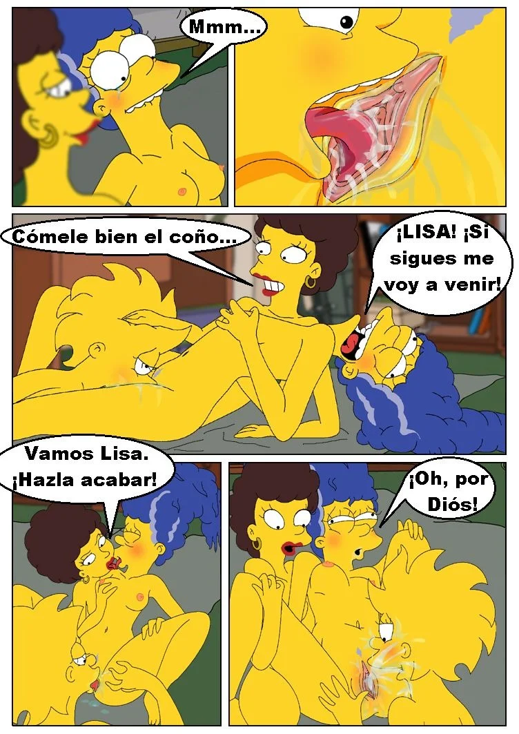 Portada del cómic XXX Lisa en la Universidad, con la protagonista en un entorno académico. - Página 4