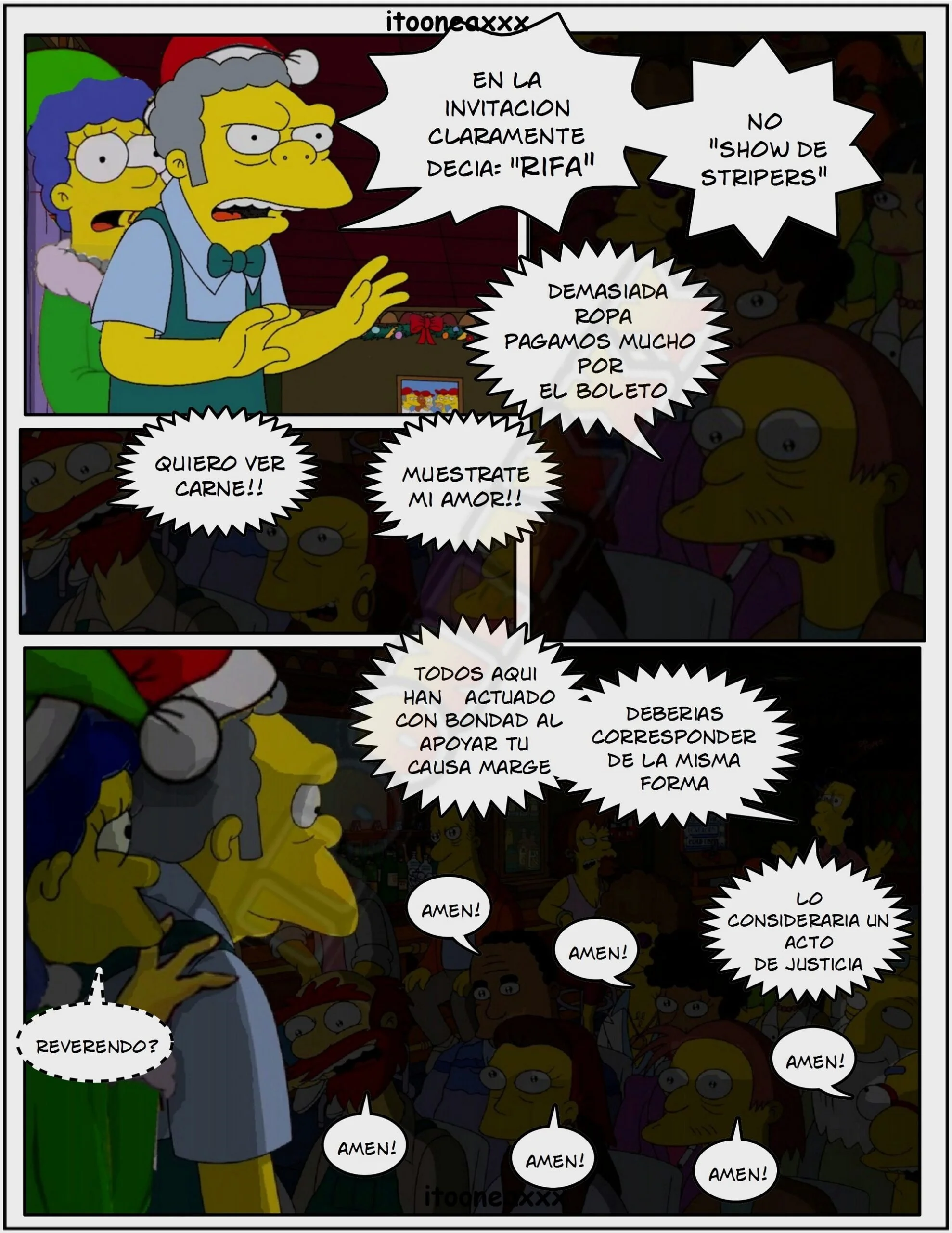 Portada del cómic Sexy Navidad 2 – Itooneaxxx, con temática navideña y contenido erótico. - Página 60