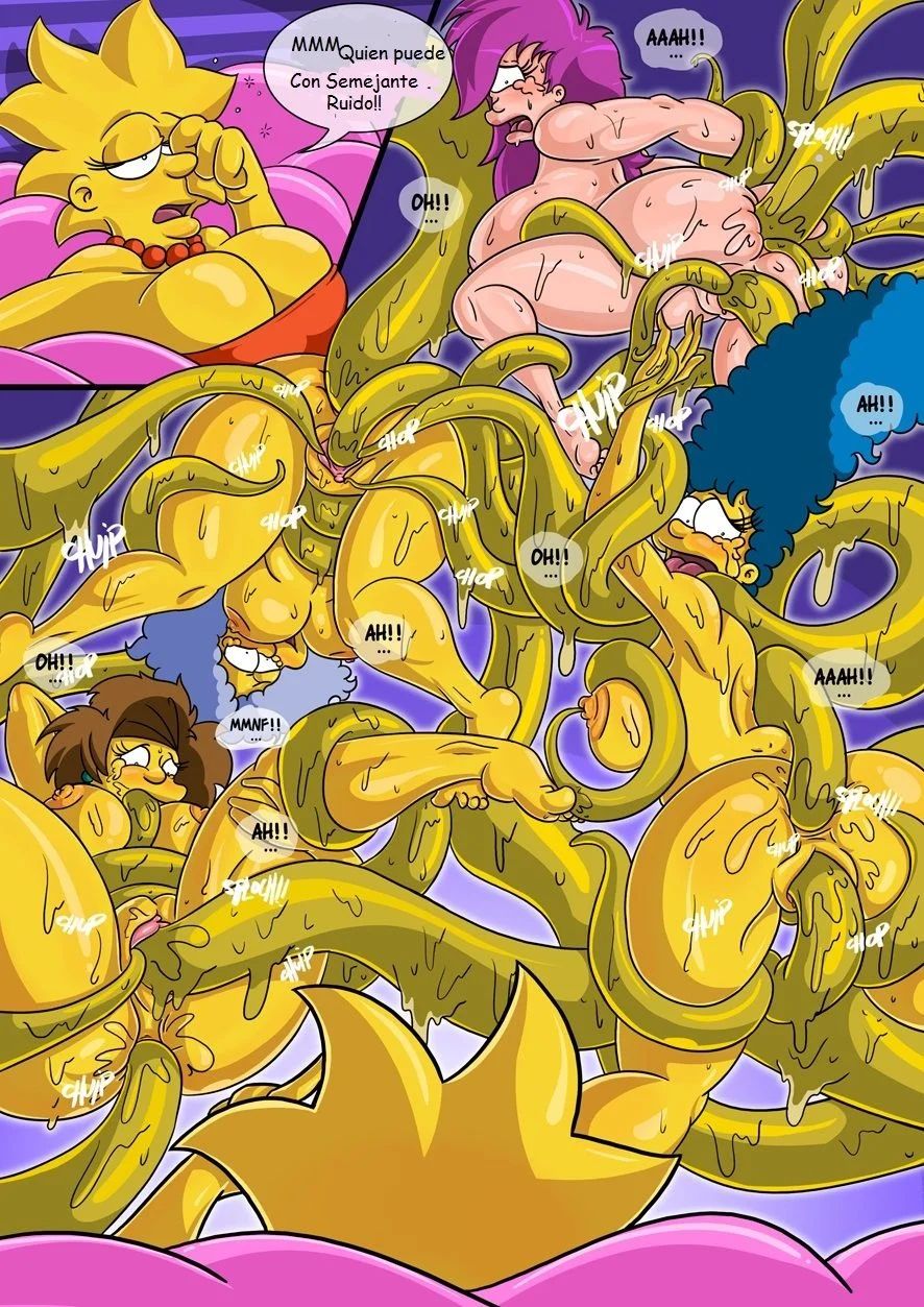 Portada del cómic Into the Multiverse – Los Simpsons, con ilustración a color. - Página 15