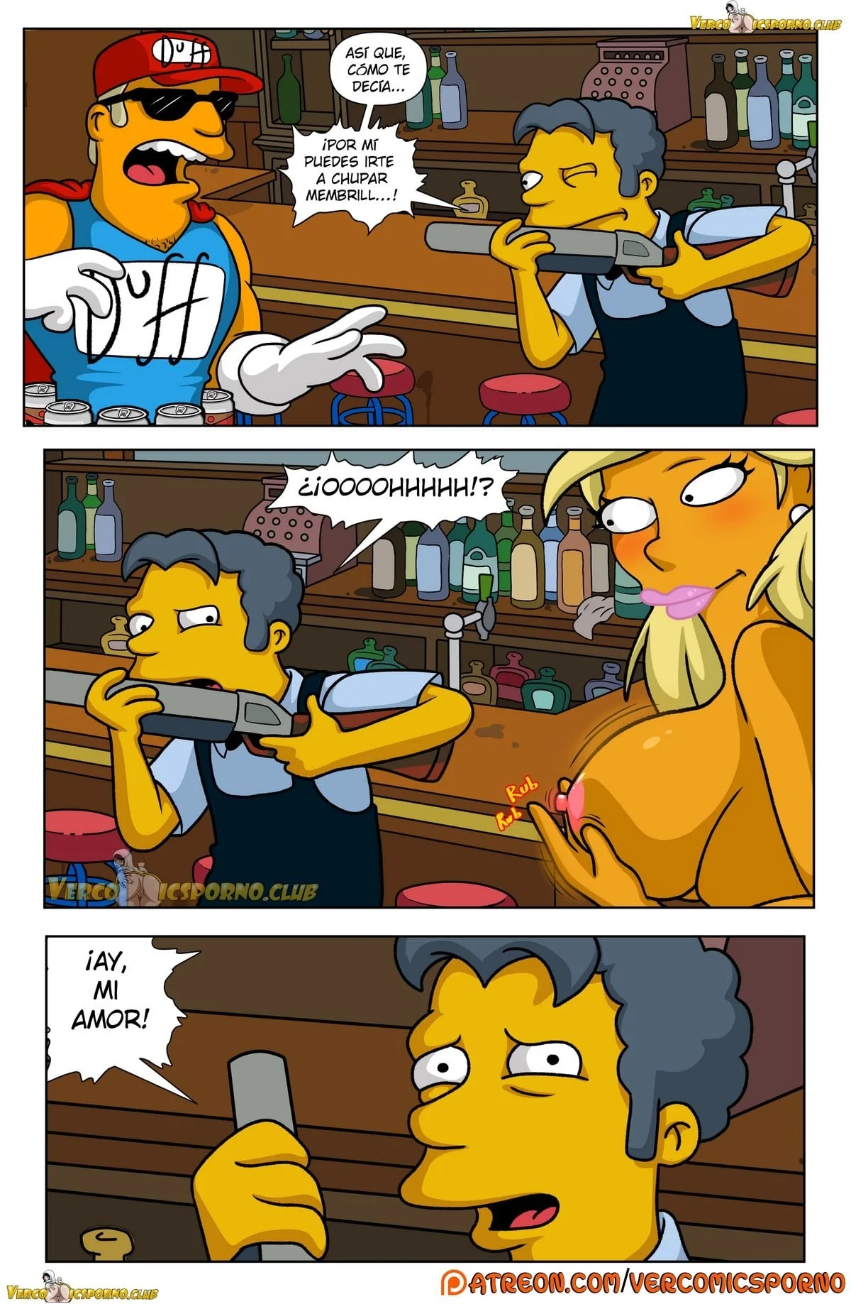 Portada del cómic The Simpsons Titania, con ilustración principal y título destacado. - Página 33