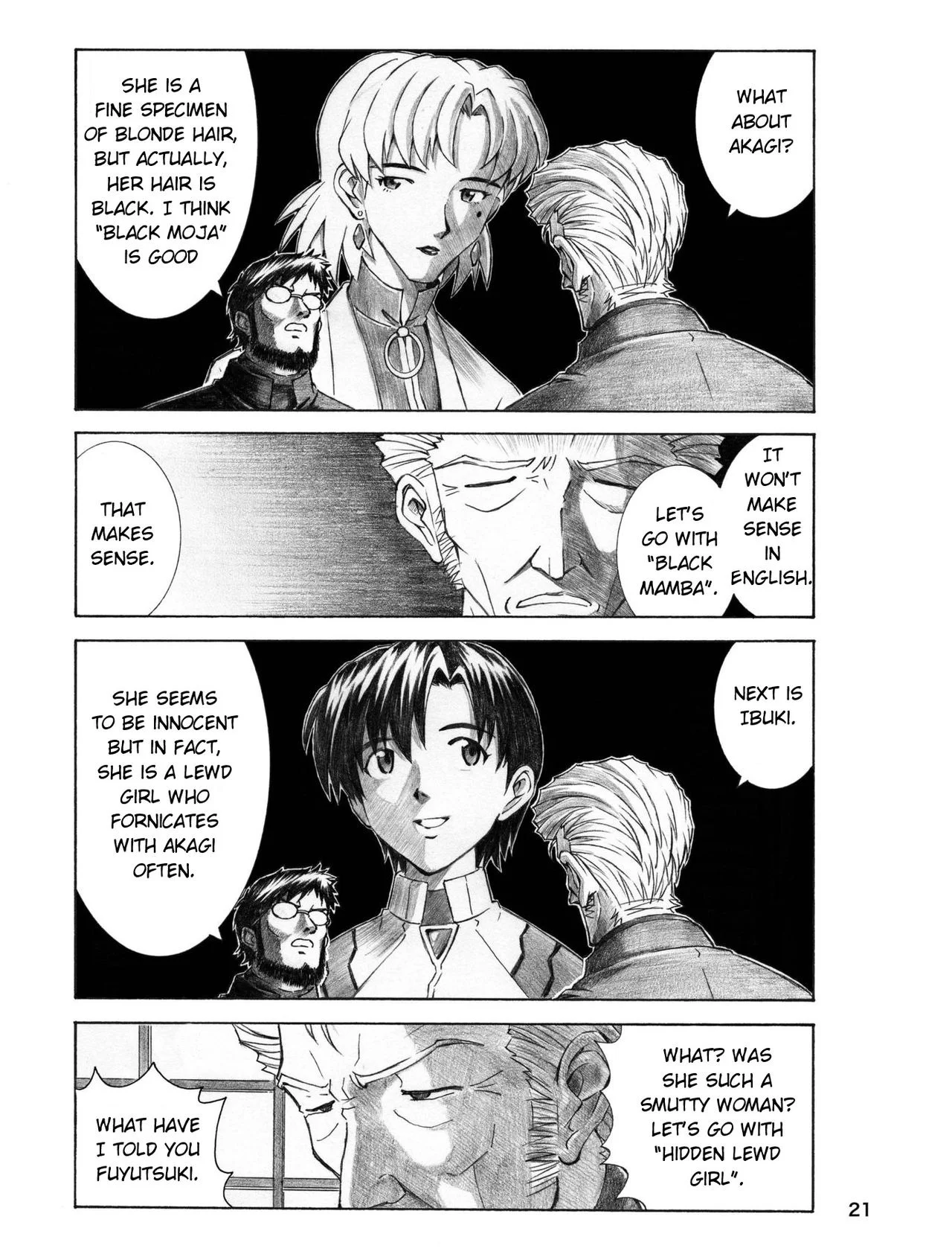 Portada del cómic BLUE LEAF - Evangelion, con ilustración principal y título destacado. - Página 11