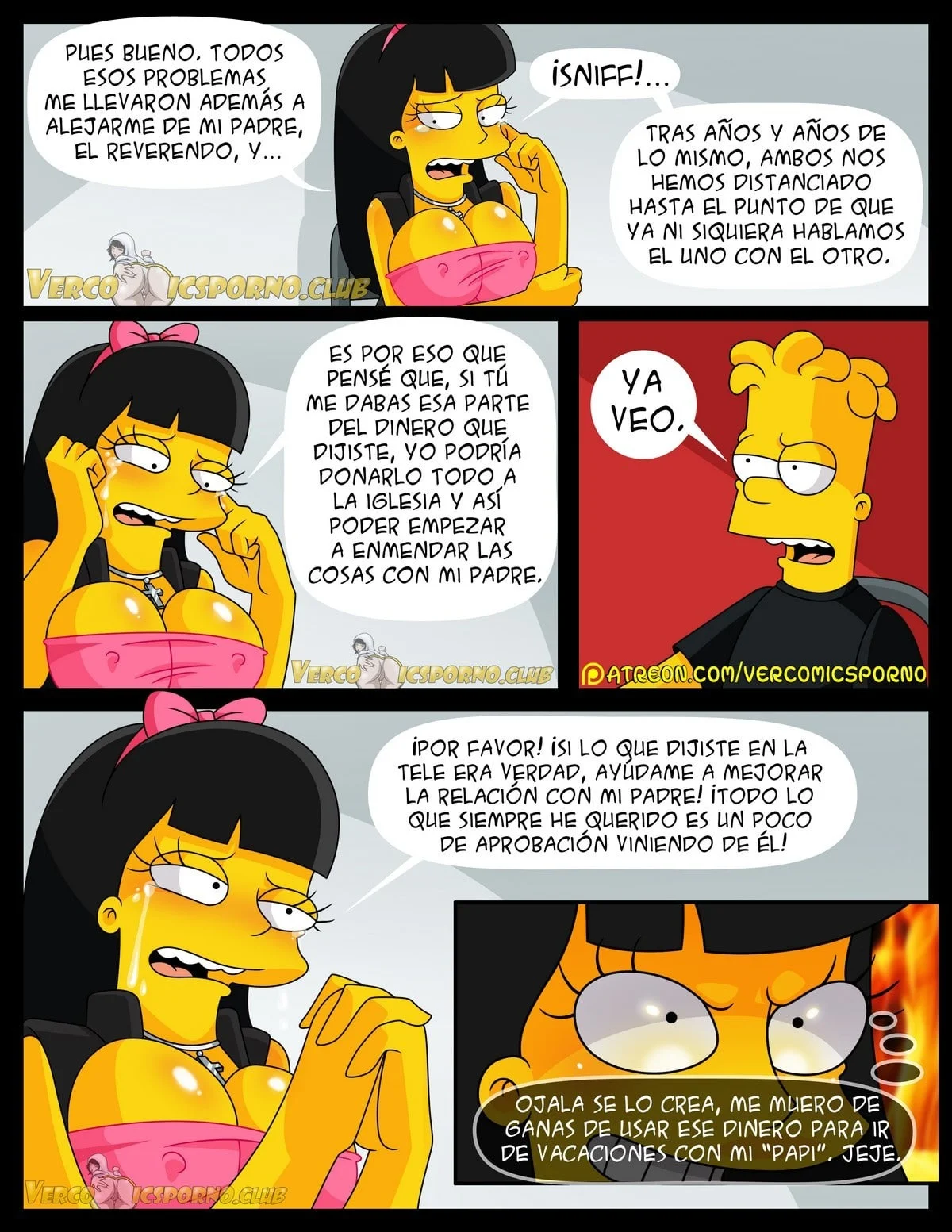Portada del cómic No Hay Sexo Sin Ex – Milky Bunny, ilustración erótica de estilo manga. - Página 33