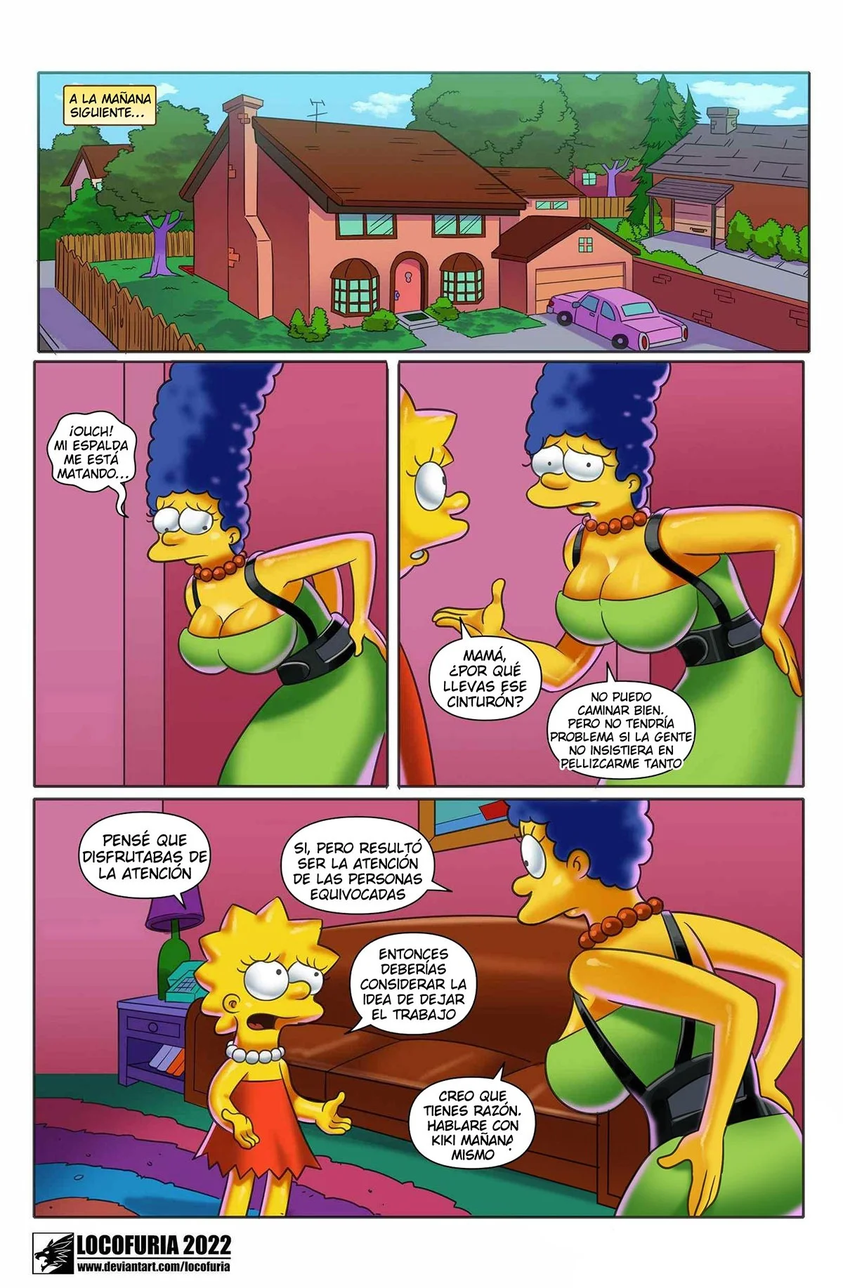 Portada del cómic Big Breasts – Locofuria, con ilustración de temática adulta. - Página 7