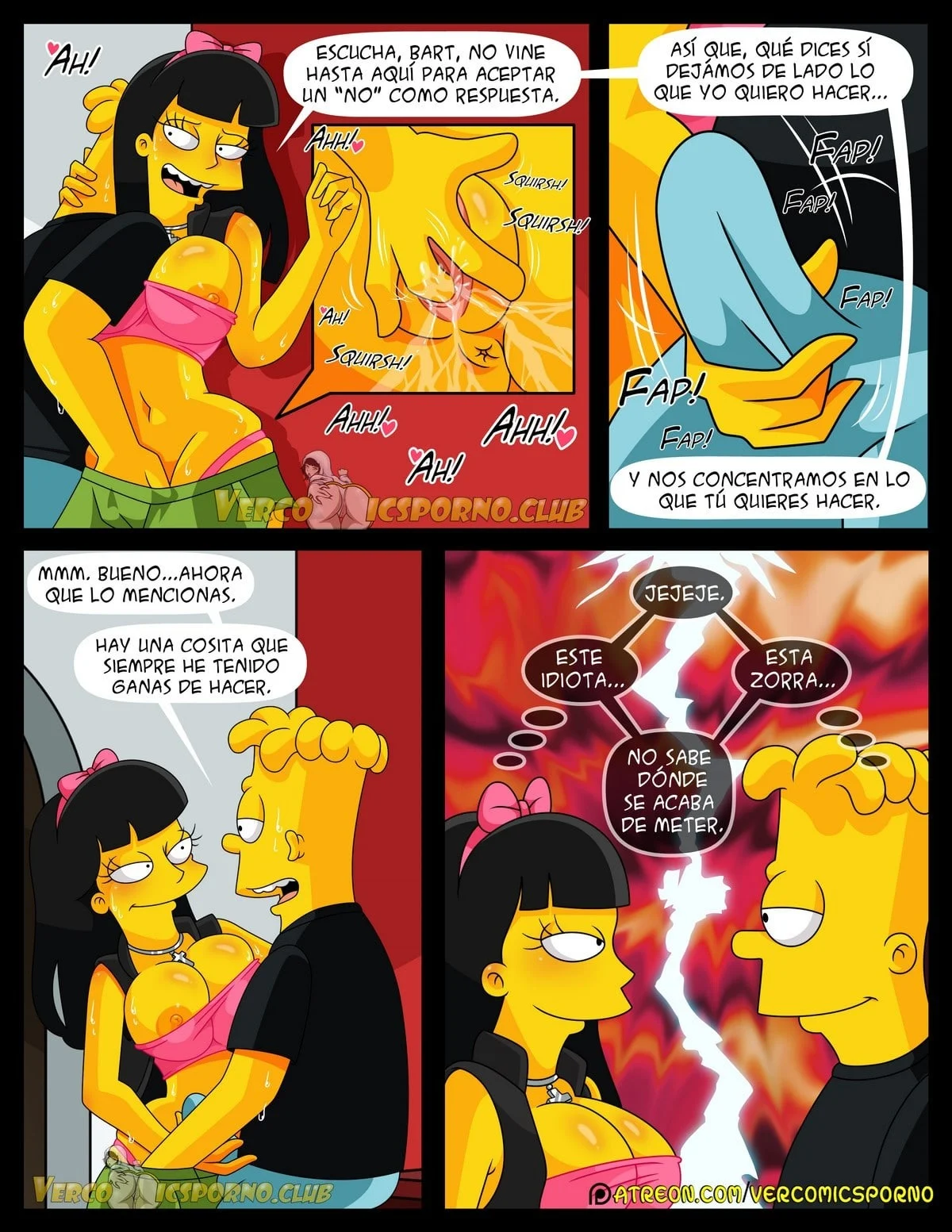 Portada del cómic No Hay Sexo Sin Ex – Milky Bunny, ilustración erótica de estilo manga. - Página 29