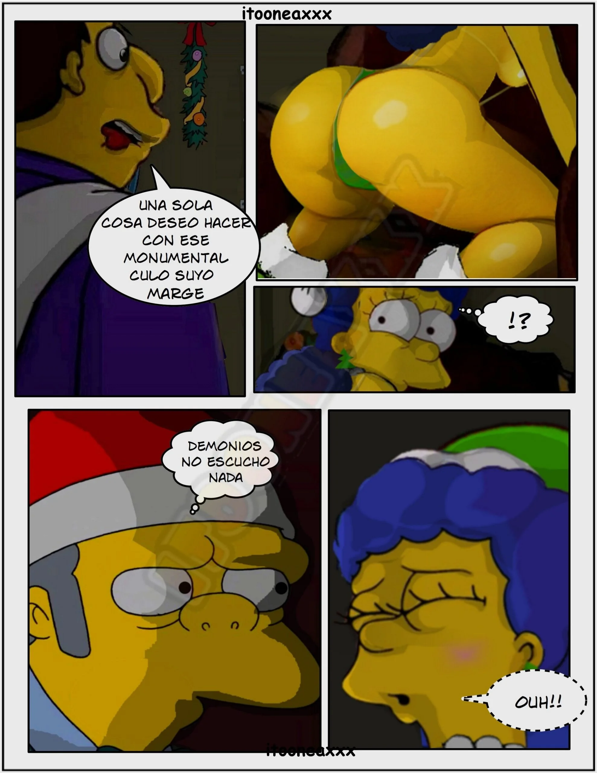 Portada del cómic Sexy Navidad 2 – Itooneaxxx, con temática navideña y contenido erótico. - Página 51