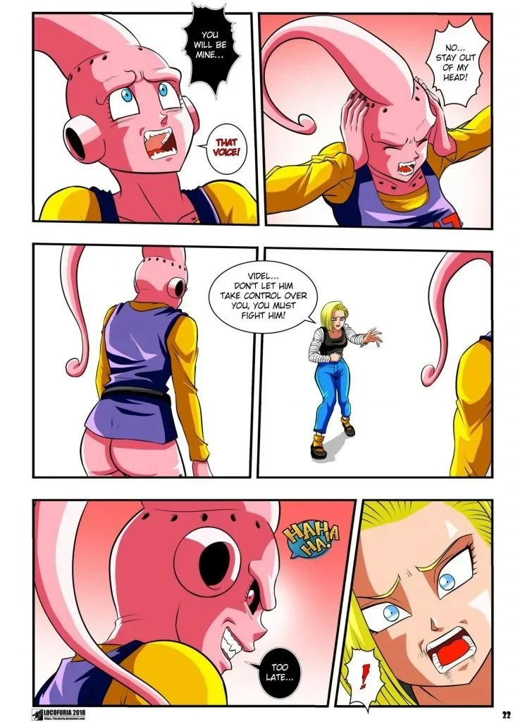 Portada del cómic Buu's Bodies 3, con ilustración de personajes y escena sugerente. - Página 5