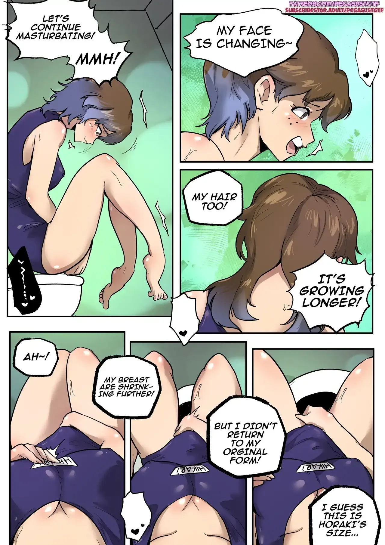 Portada del cómic Evangelion Crossdressing - PegasusTGTF, con personajes en atuendos cruzados. - Página 4