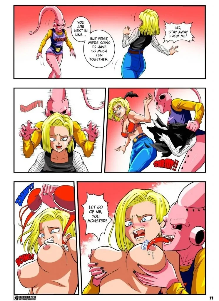 Portada del cómic Buu's Bodies 3, con ilustración de personajes y escena sugerente. - Página 4