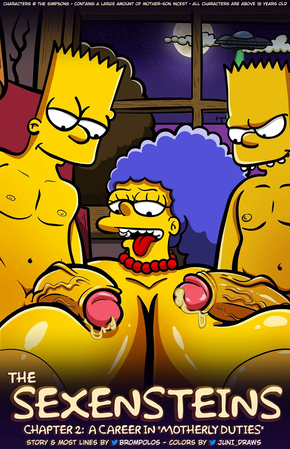 Portada del cómic Los Sexenteins 2 – Brompolos, con ilustración central y título destacado. - Página 9