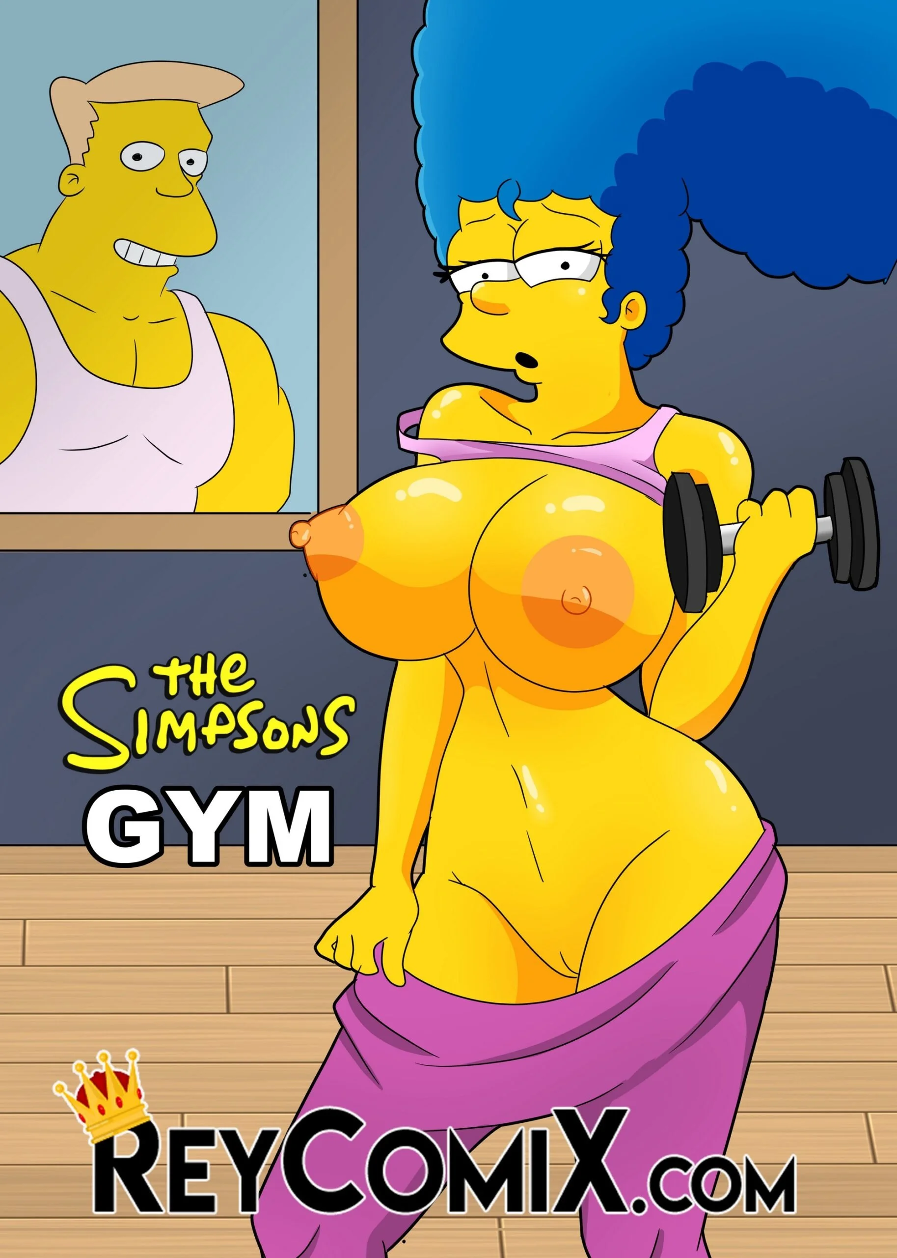 Portada del cómic Los Simpson GYM, sin información adicional disponible. - Página 14