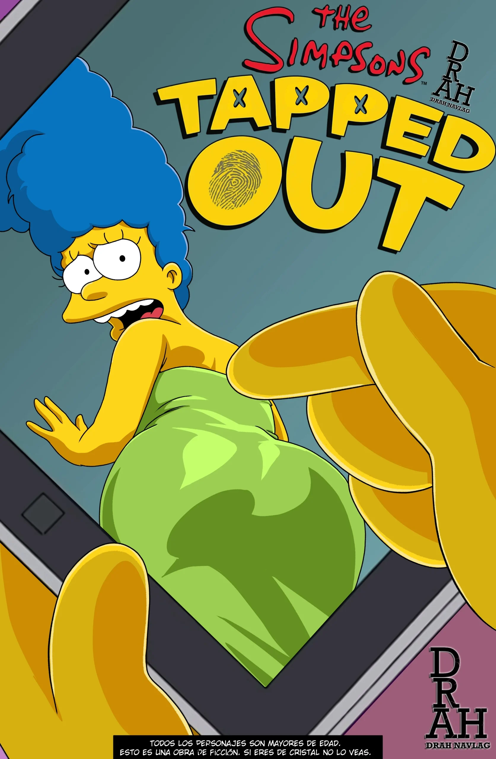 Portada del cómic The Simpsons Tapped Out – Drah Navlag. - Página 10