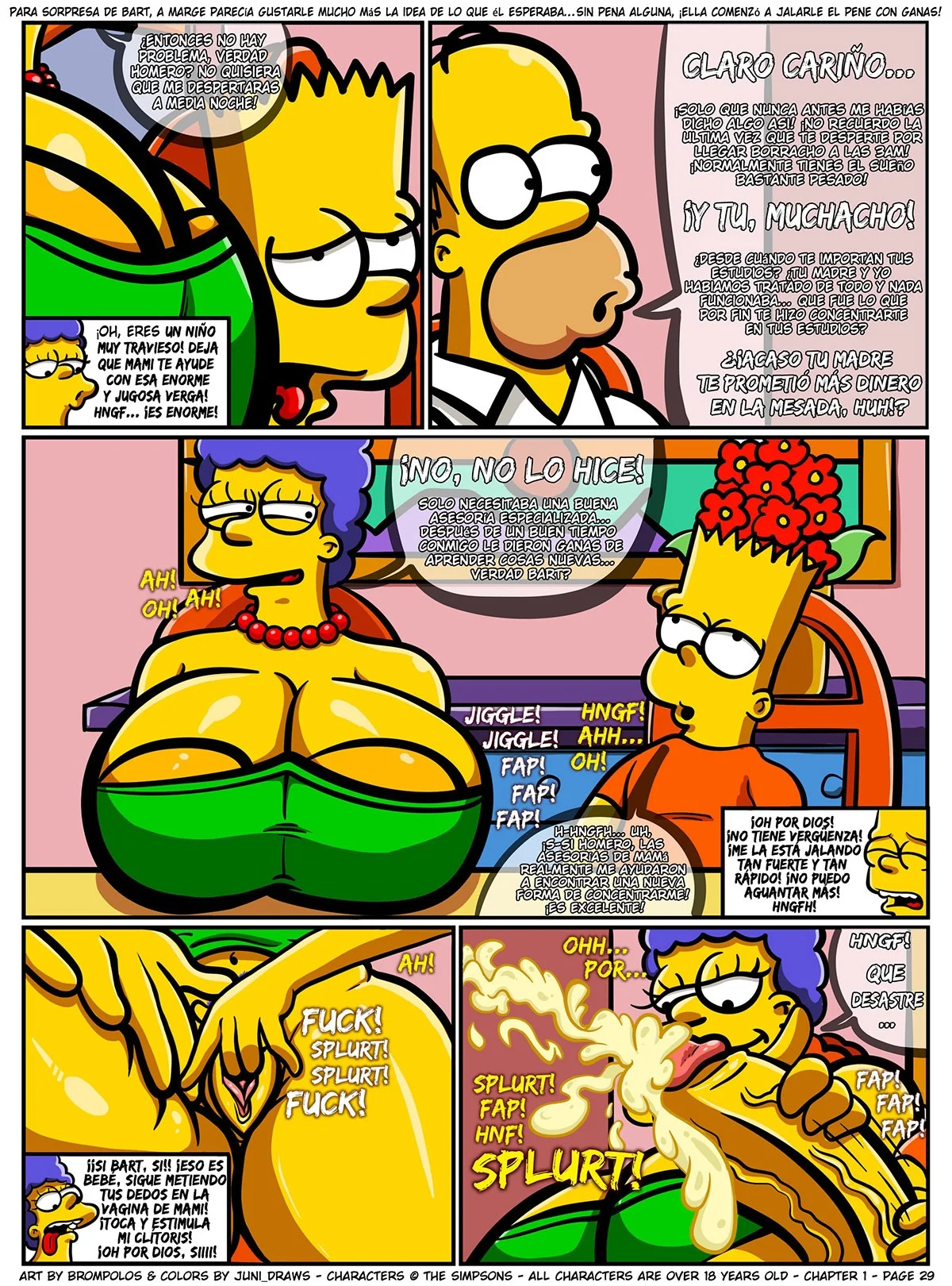 Portada del cómic Los Sexenteins – Brompolos, sin personajes ni etiquetas definidas. - Página 19