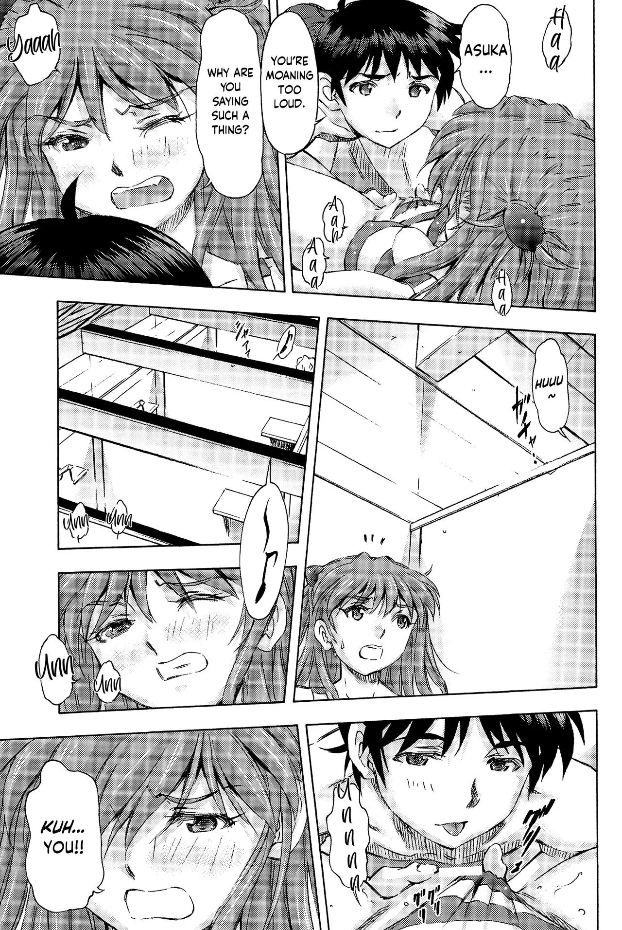 Portada del cómic 3-nin Musume to Umi no Ie, basado en Neon Genesis Evangelion. - Página 37