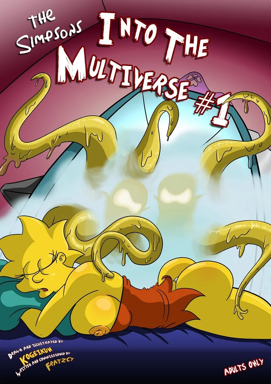 Portada del cómic Into the Multiverse – Los Simpsons, con ilustración a color. - Página 31