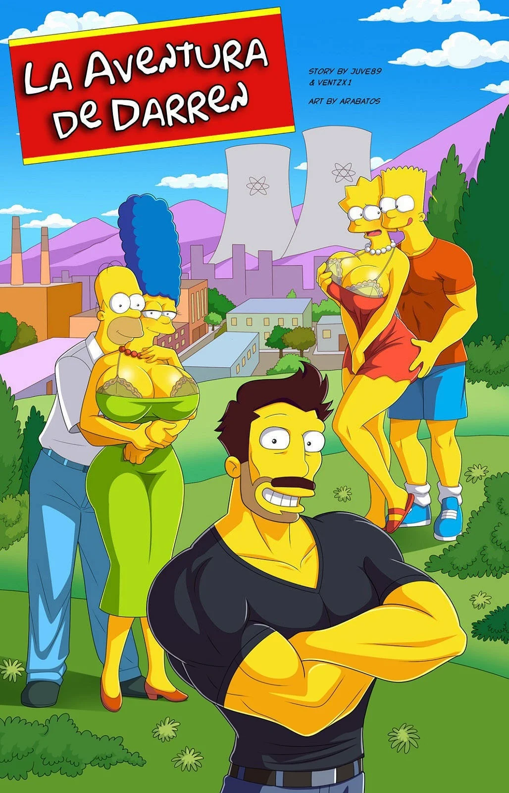 Portada del cómic La Aventura de Darren 1, edición de Los Simpsons. - Página 10