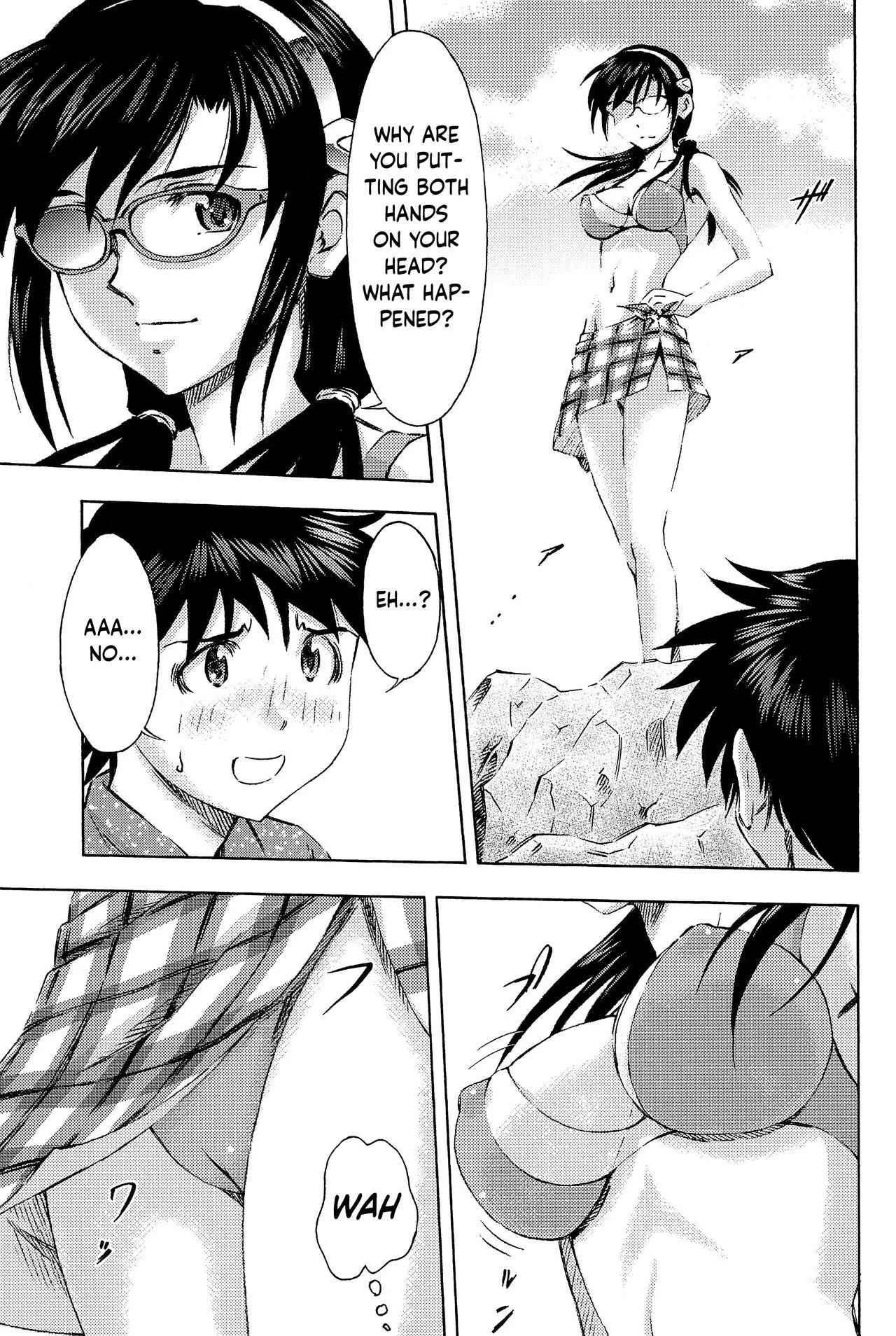 Portada del cómic 3-nin Musume to Umi no Ie, basado en Neon Genesis Evangelion. - Página 27