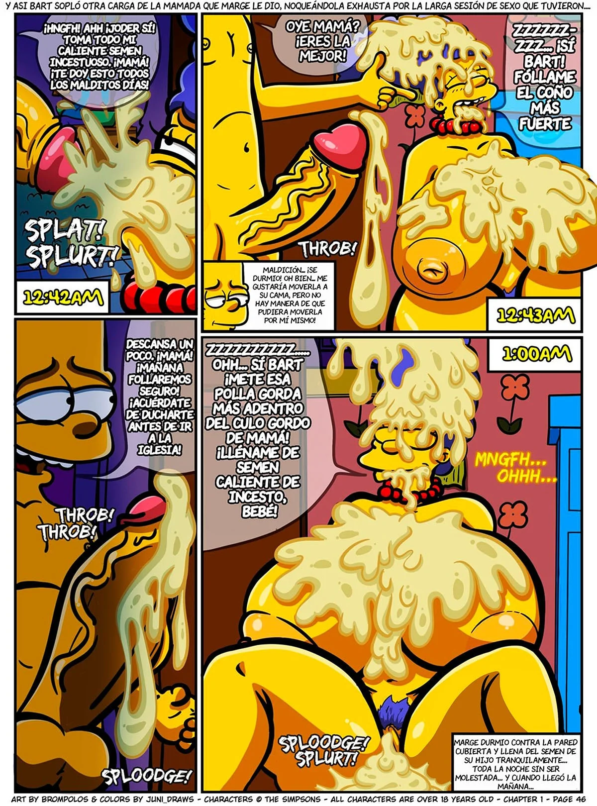 Portada del cómic Los Sexenteins – Brompolos, sin personajes ni etiquetas definidas. - Página 2