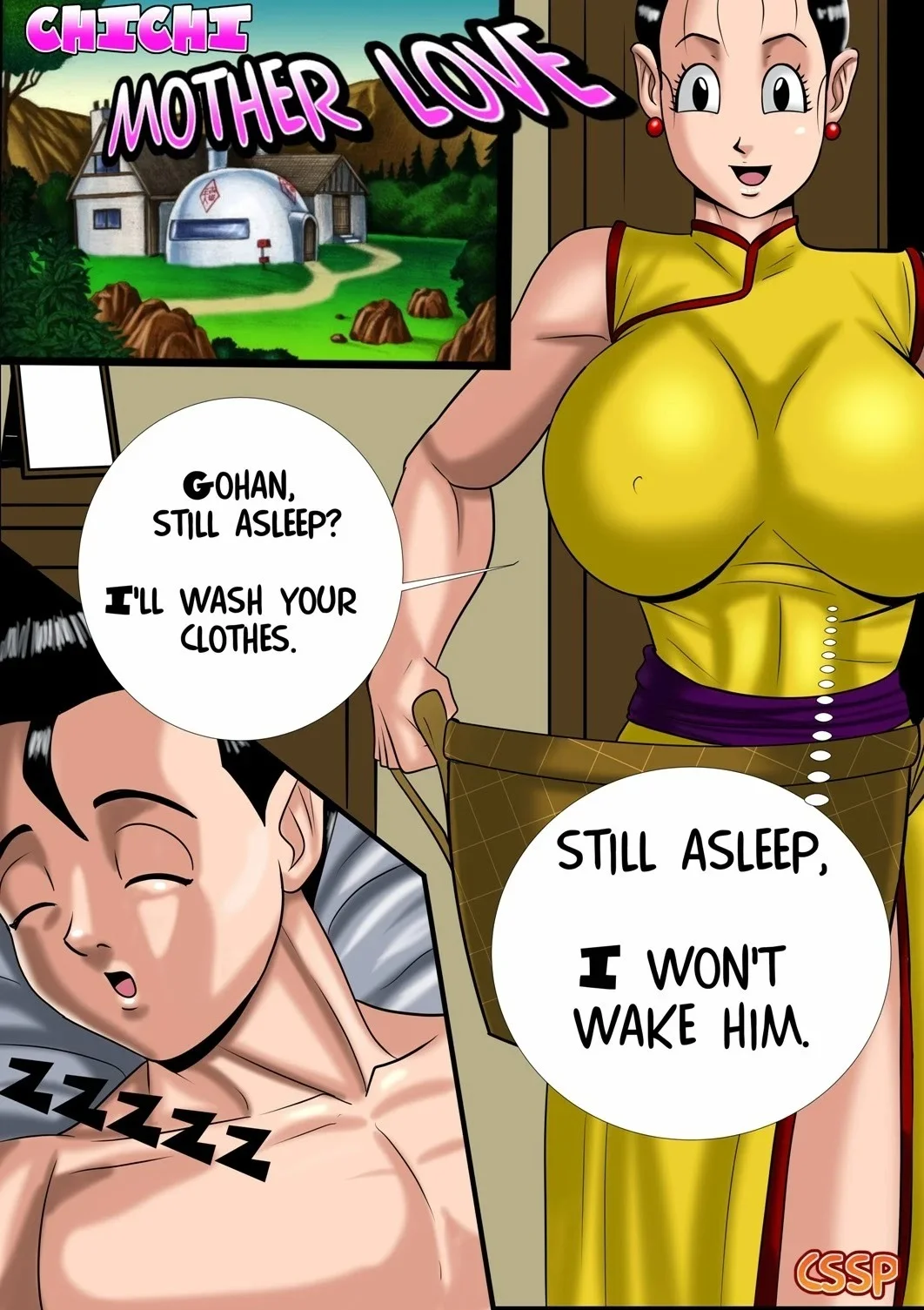 Portada del cómic Chichi Mother Love, sin información adicional disponible. - Página 12